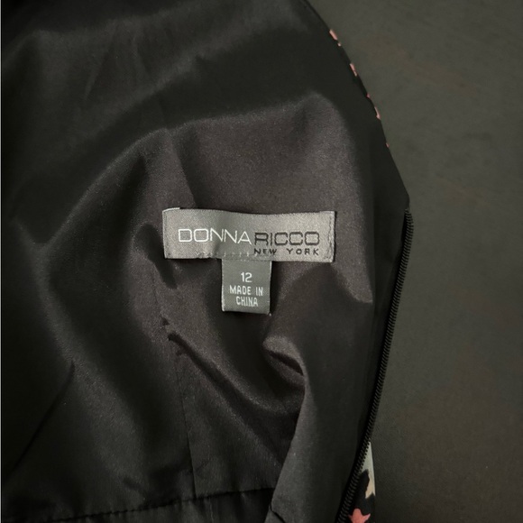 Fully Lined Donna Rocco Silk Dress Size 12 - Picture 13 of 14